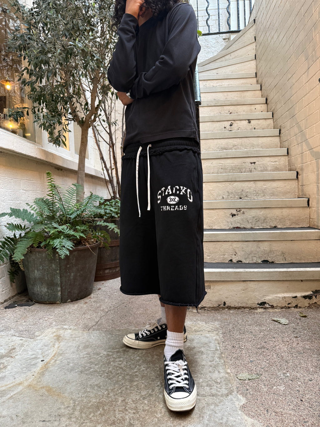 Pilot Sweatshorts Black