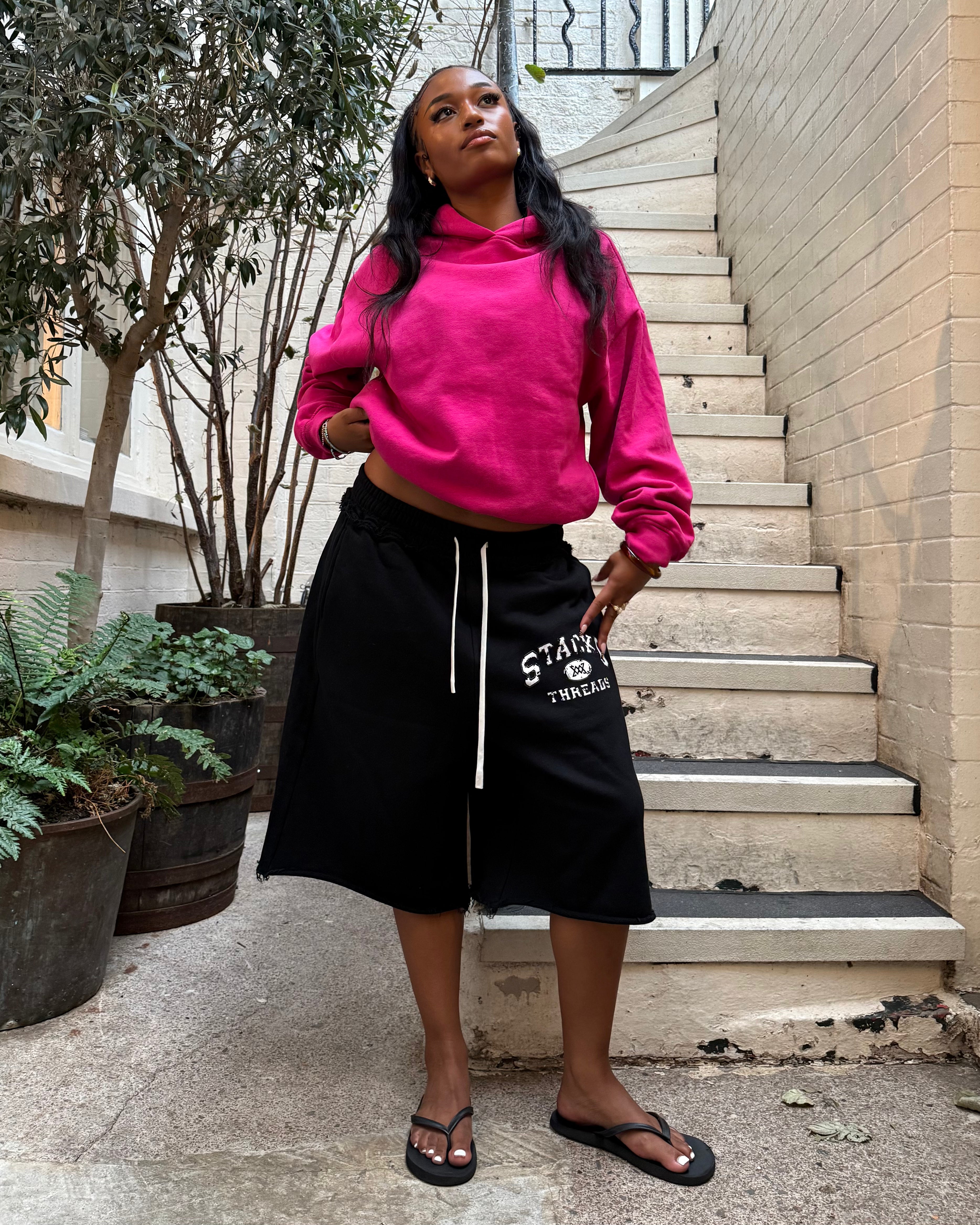 Pilot Sweatshorts Black